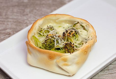 Canasta Brócoli y Parmesano