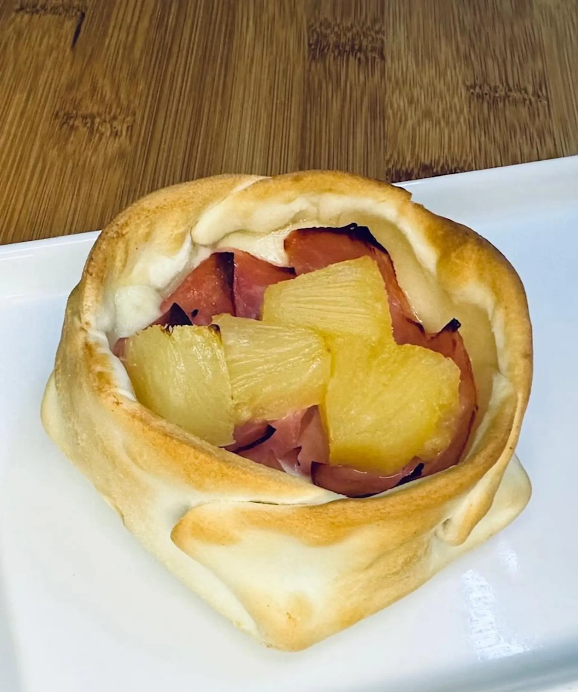 Canasta Jamón y Ananá