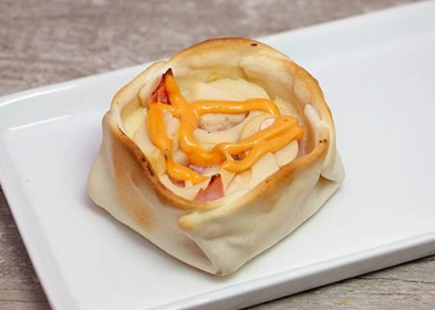 Canasta Palmitos y Jamón